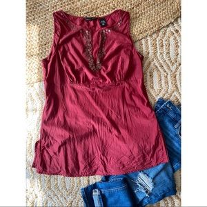 New York & Company silk top